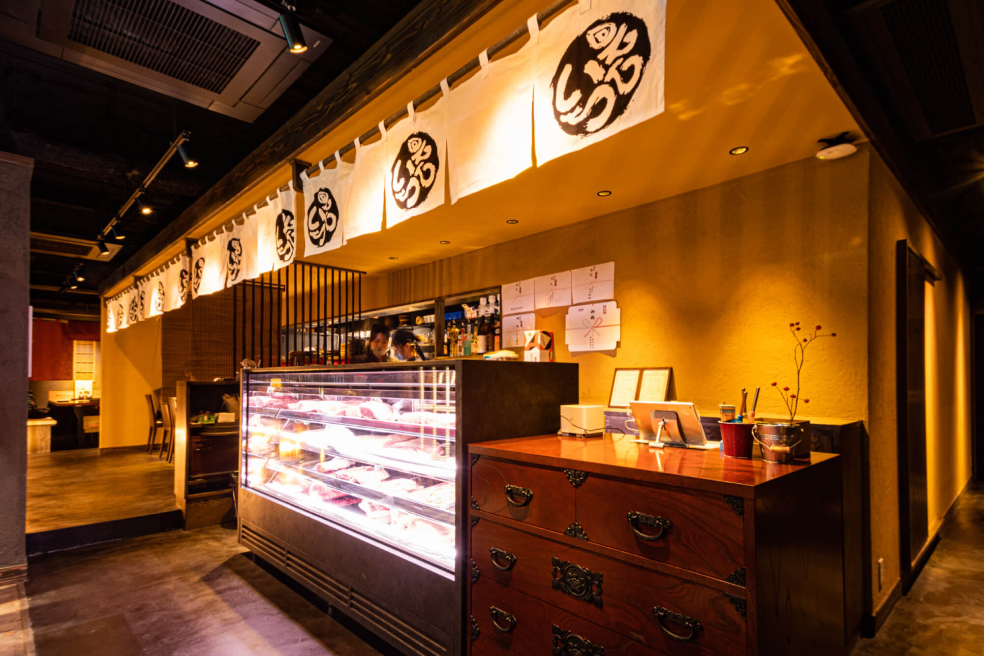 店舗内観  焼肉の家「いちえん」東加古川店